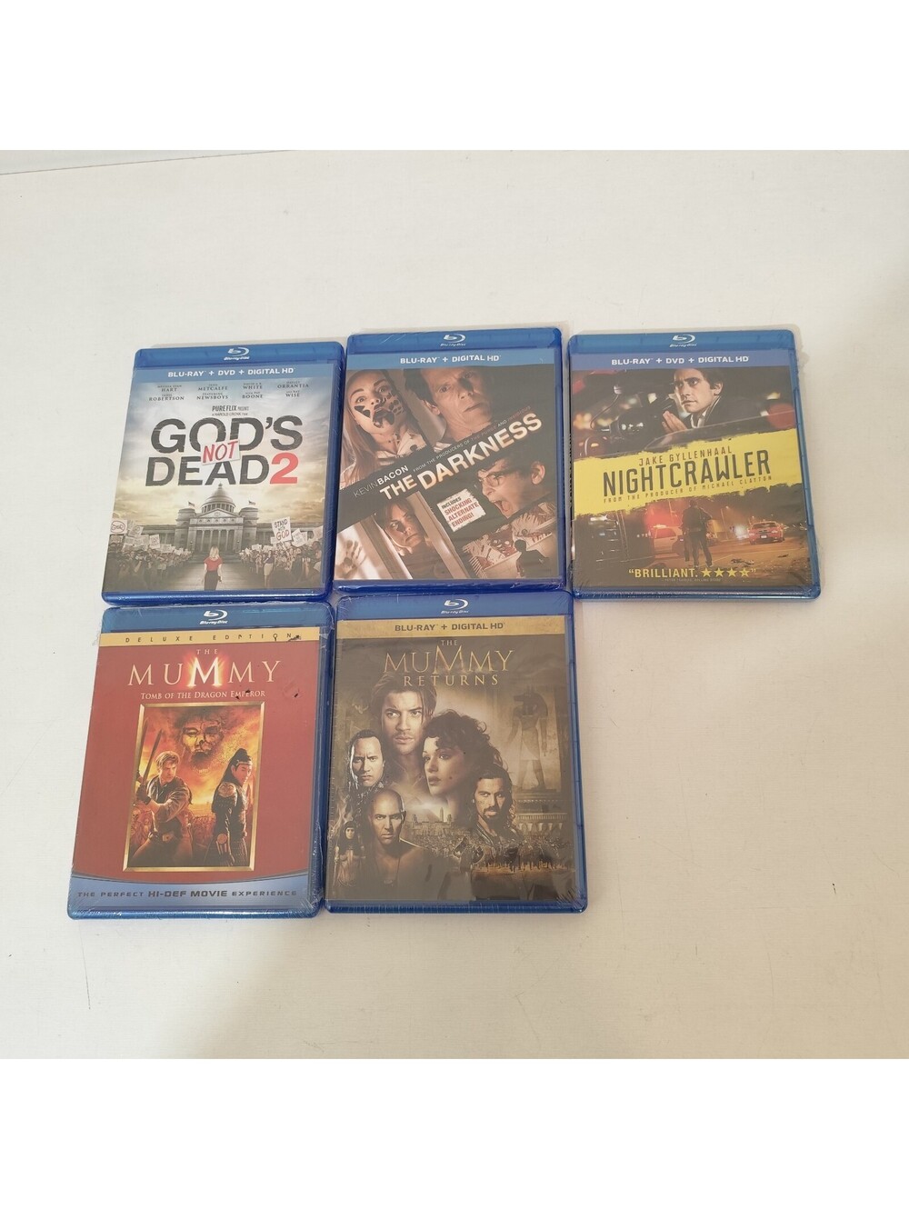 Lot Of 5 Horror Films Blu Ray Brand New Sealed